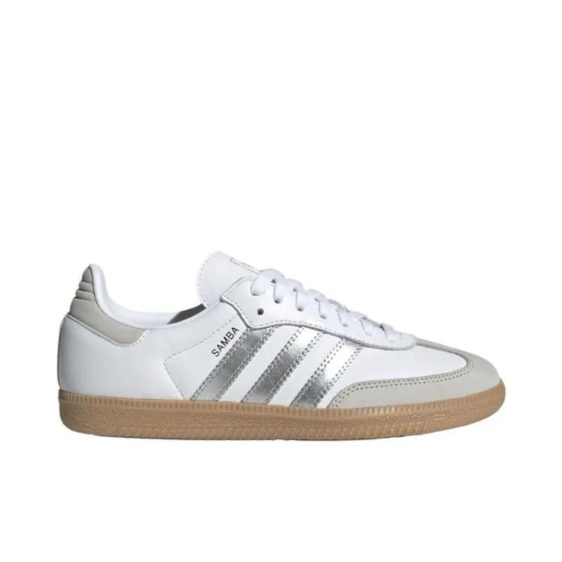 Samba and white silver metallic gray - adidas - Image 2