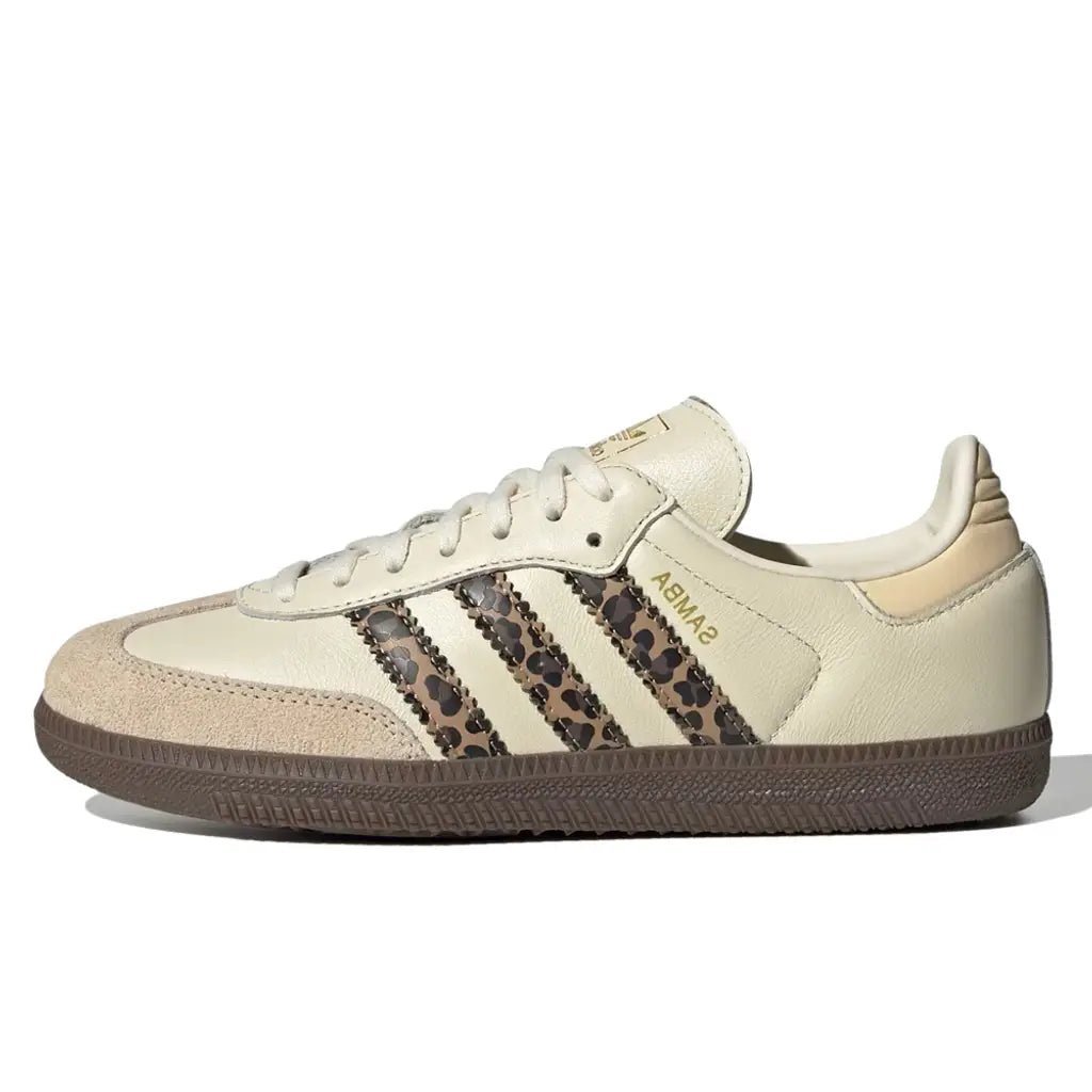 Samba and GS Leopard Cream White - Adidas